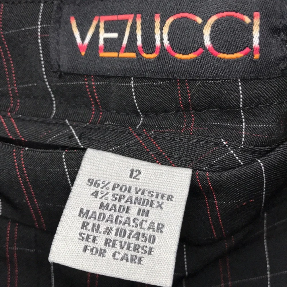 Y2k Vezucci plaid & black modern bell bottom high rise flare new